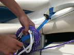 Boat Rope and Dock Line Storage Straps, 4-Pack
