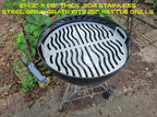304 Stainless Steel Grill Grate with Handles, Two Sizes