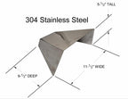 Stainless Steel Heat Deflector for Indirect Grill Cooking