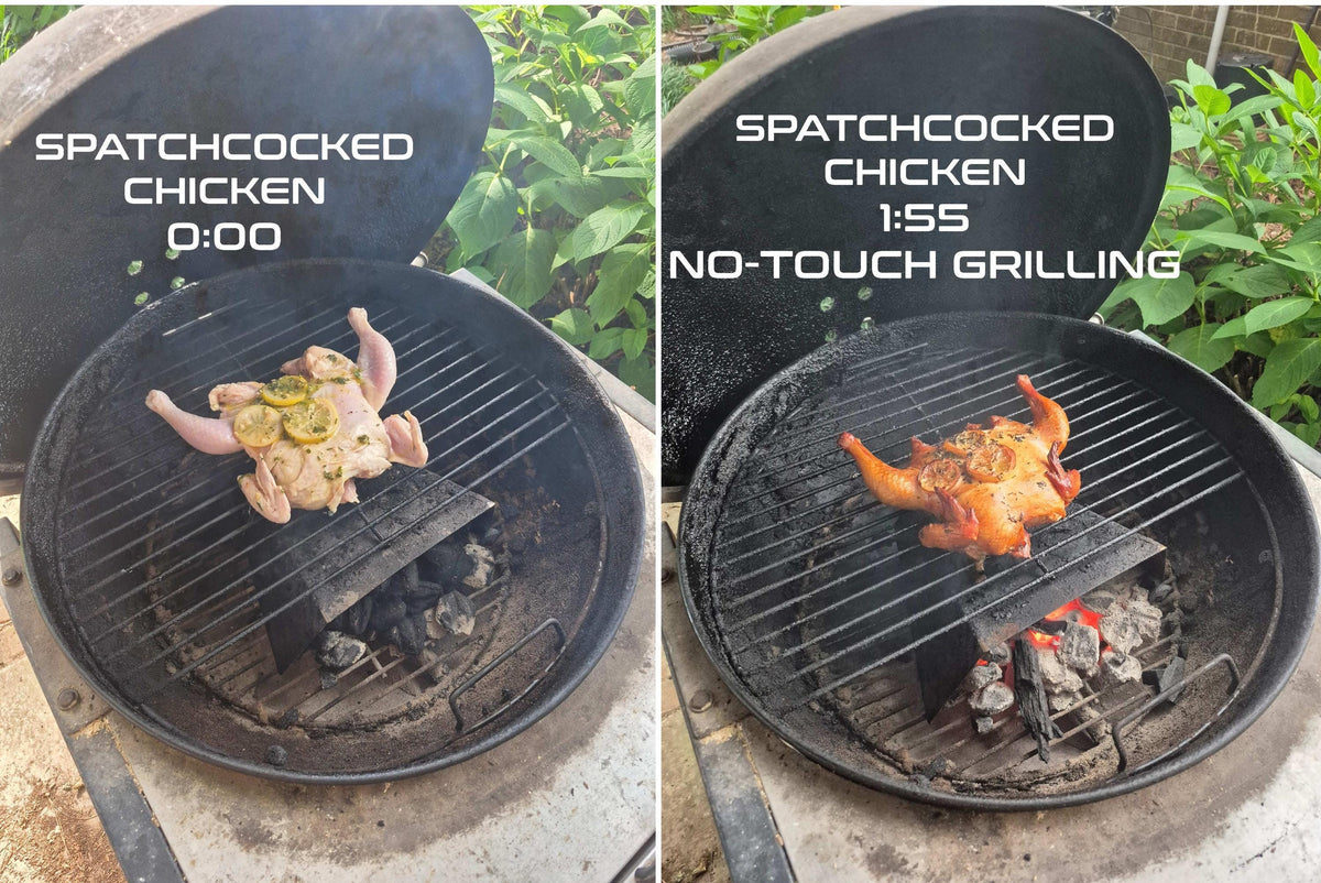 Stainless Steel Heat Deflector for Indirect Grill Cooking