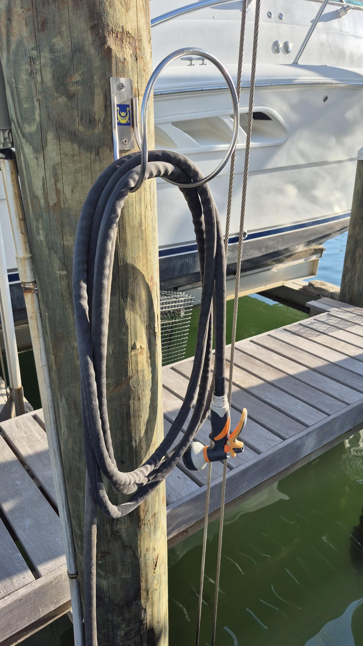 304 Stainless Steel Hose Hanger, Single Pack