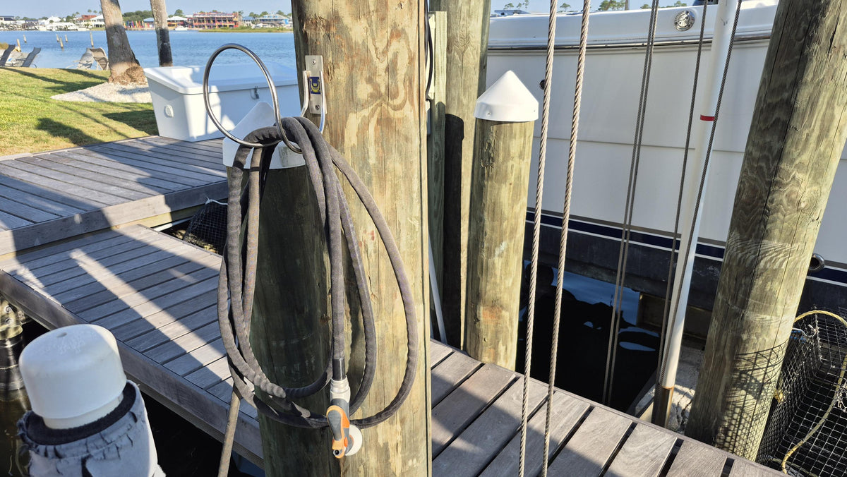 304 Stainless Steel Hose Hanger, Single Pack