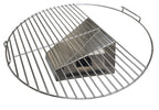 Indirect Cooking Kit with Stainless Steel Grate for 22-Inch Kettle Grills