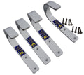 Powder-Coated Aluminum Marine Dock Hooks, Set of 4